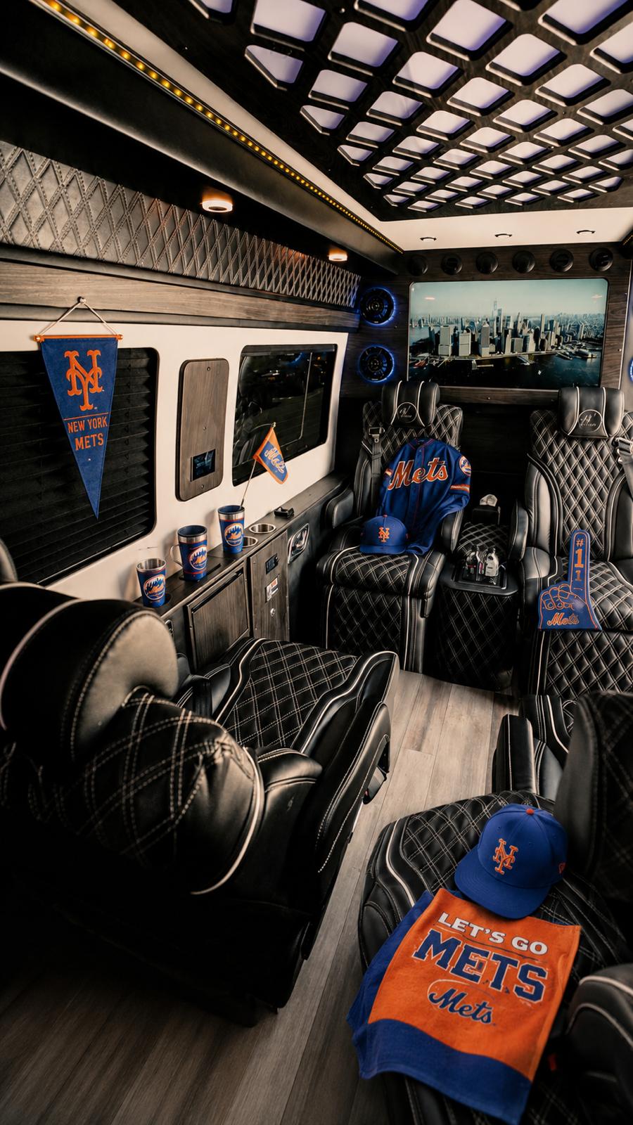 Luxury car service for New York Mets events